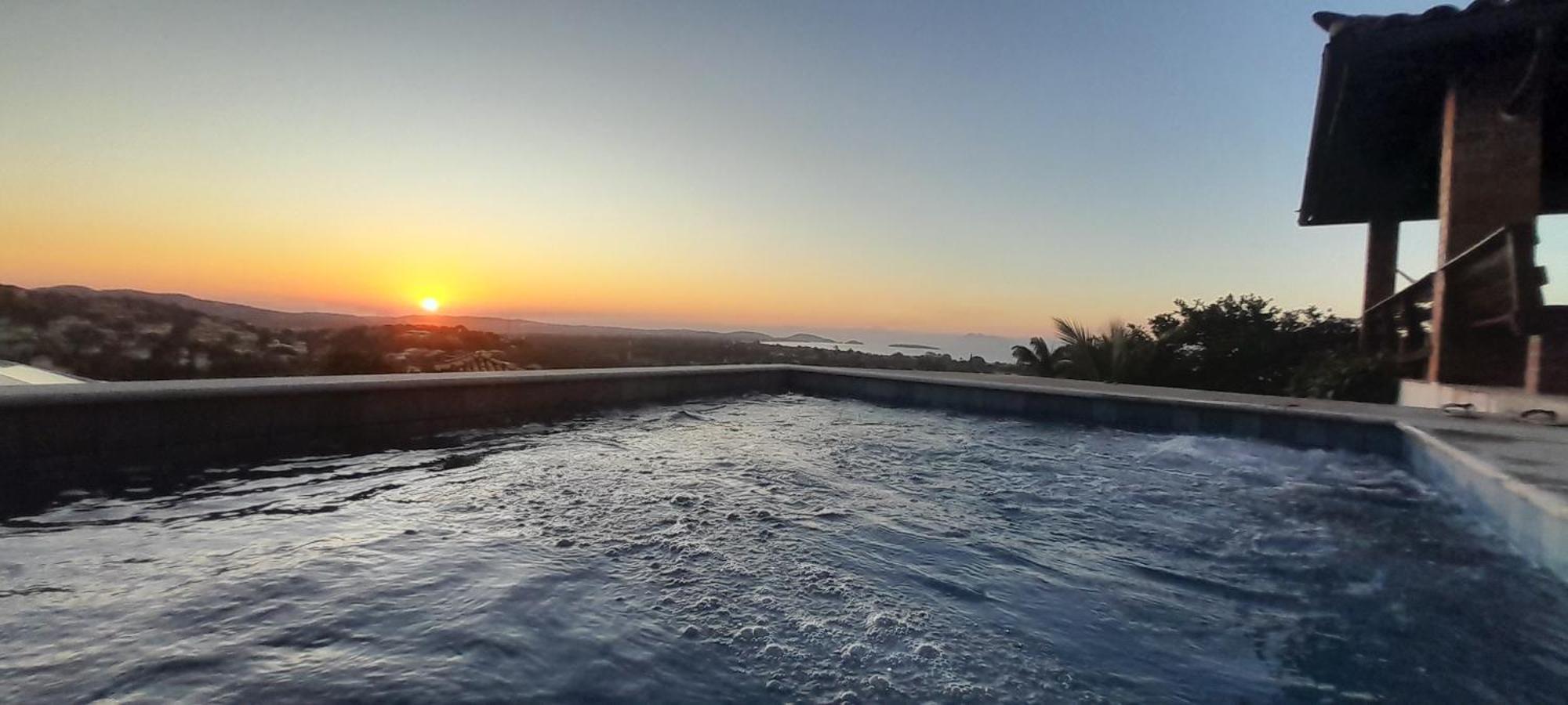 Casa E Piscina Privativa, Vista Para O Mar Em Condominio Pe Na Areia Búzios Eksteriør billede