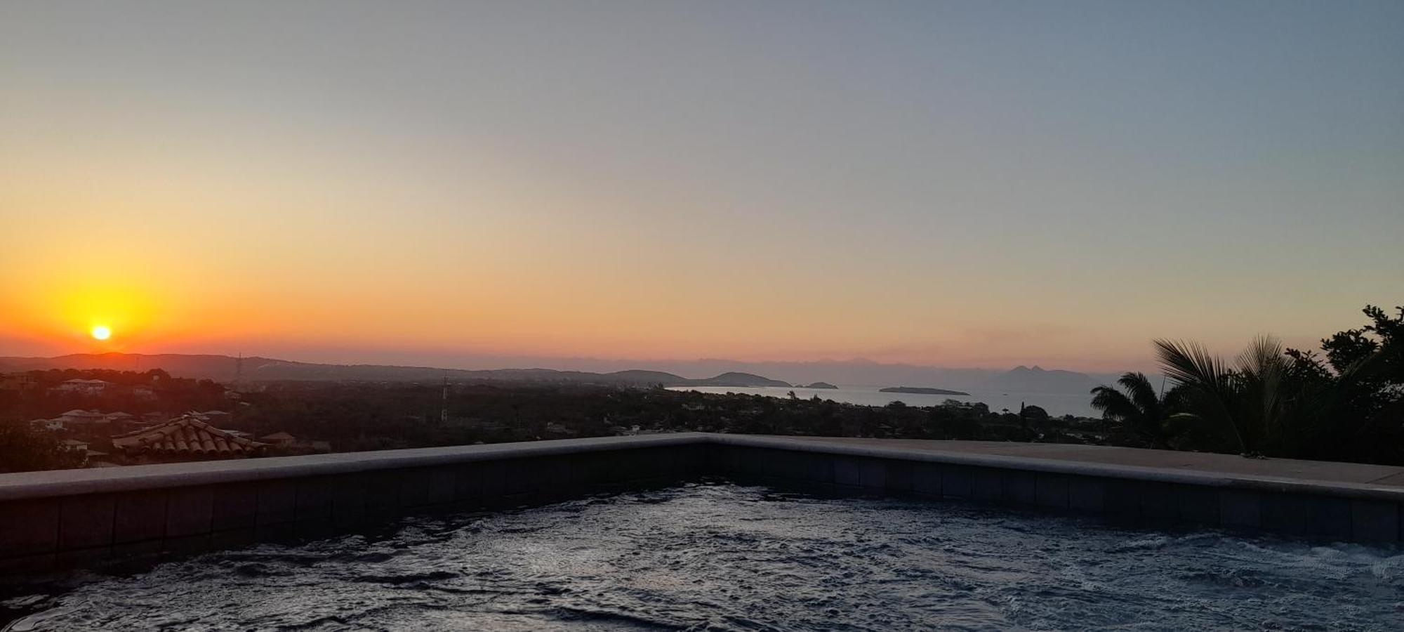 Casa E Piscina Privativa, Vista Para O Mar Em Condominio Pe Na Areia Búzios Eksteriør billede