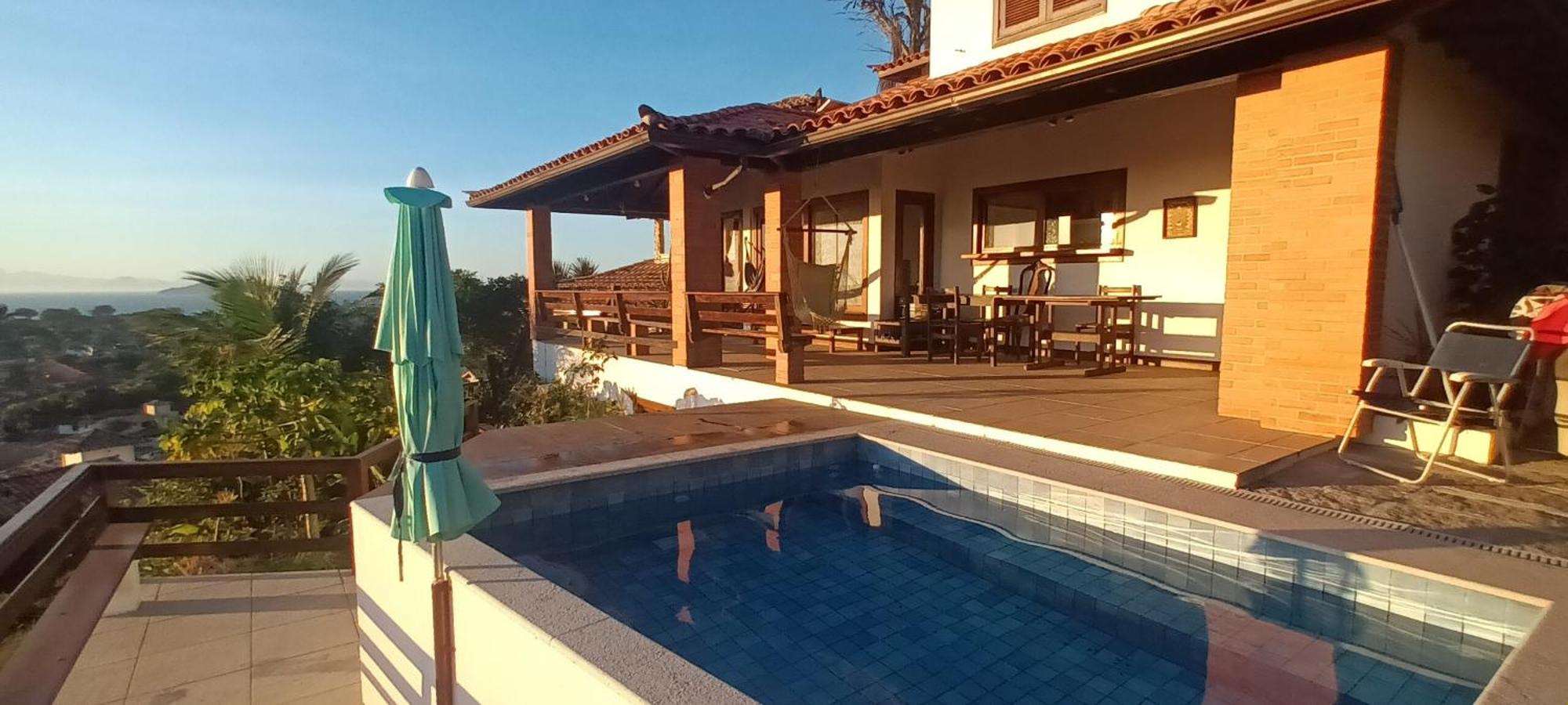 Casa E Piscina Privativa, Vista Para O Mar Em Condominio Pe Na Areia Búzios Eksteriør billede